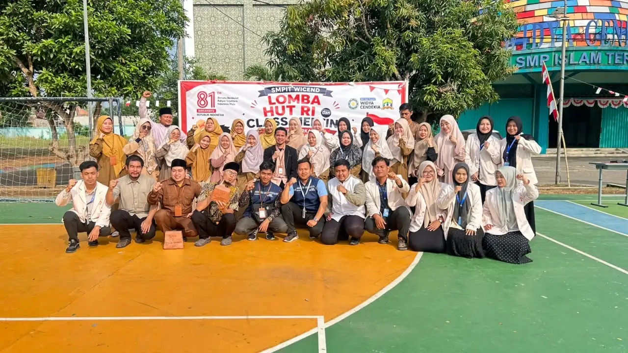 Semangat Merdeka, Semangat berkarya: Anggota PLP Integratif Kelompok 27 Turut Sukseskan Semarak 17 Agustus dan Class Meeting di SMPIT Widya Cendekia Kota Serang