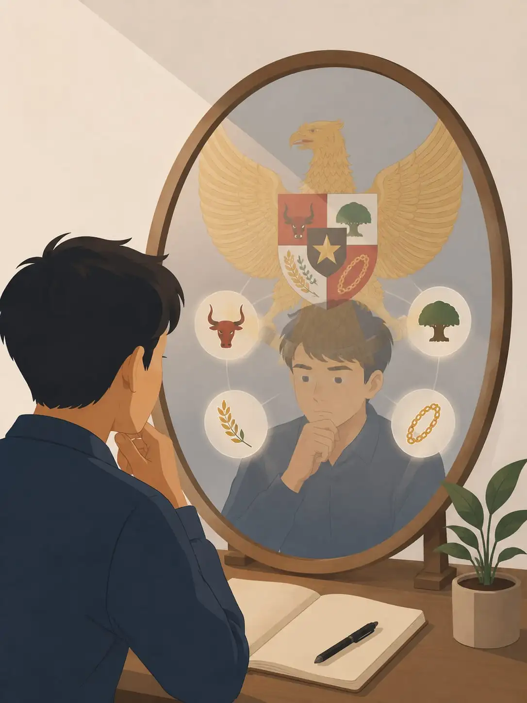 Adil dan Beradab: Membaca Ulang Pancasila untuk Diri Sendiri